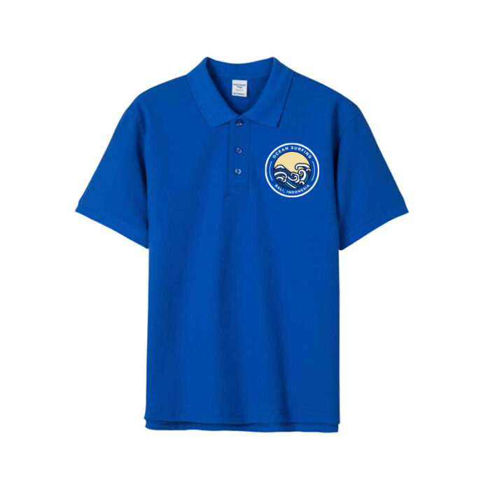 Custom Printed Polos (Royal Blue) - Image 3