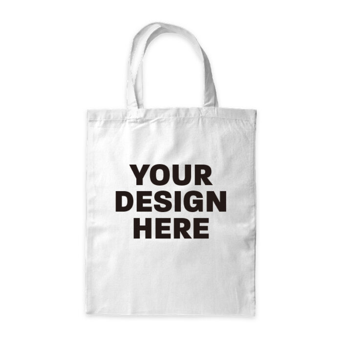 Canvas Bag (White)-Full-Colour Two-Sided Printing - Image 2