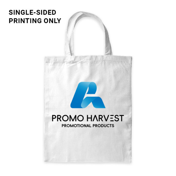 Canvas Bag (White)-Single-Sided Printing Only