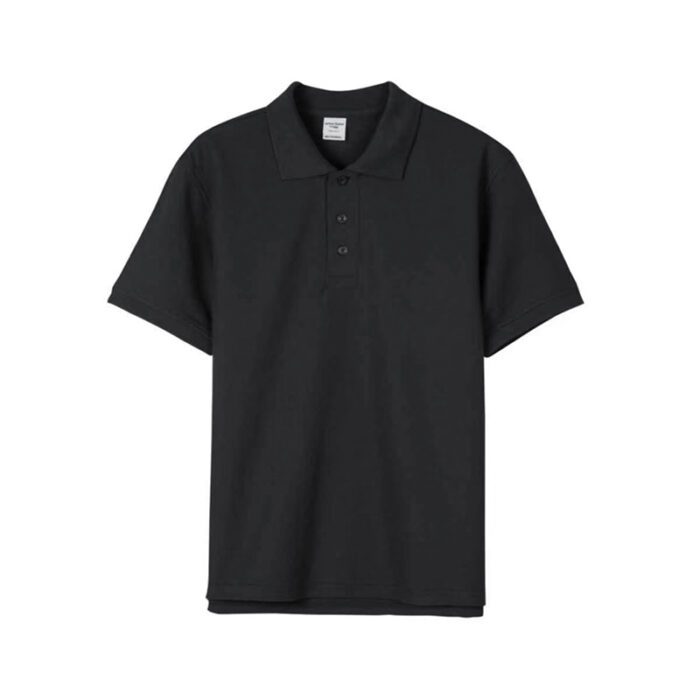 Custom Printed Polos (Black)