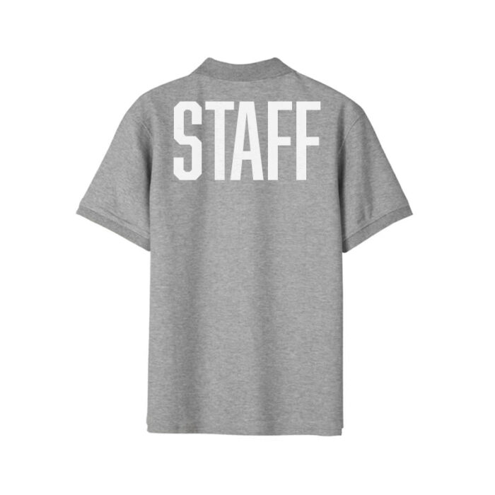 Custom Printed Polos (Gray) - Image 5