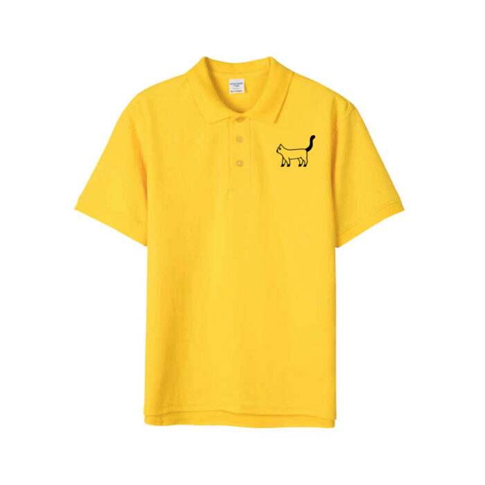 Custom Printed Polos (Yellow) - Image 3