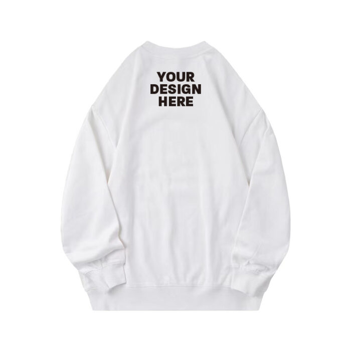 Custom Sweatshirt (White) - Image 4